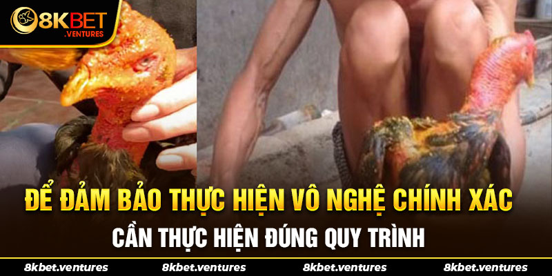 Để đảm bảo vô nghệ chính xác bạn cần thực hiện đúng quy trình