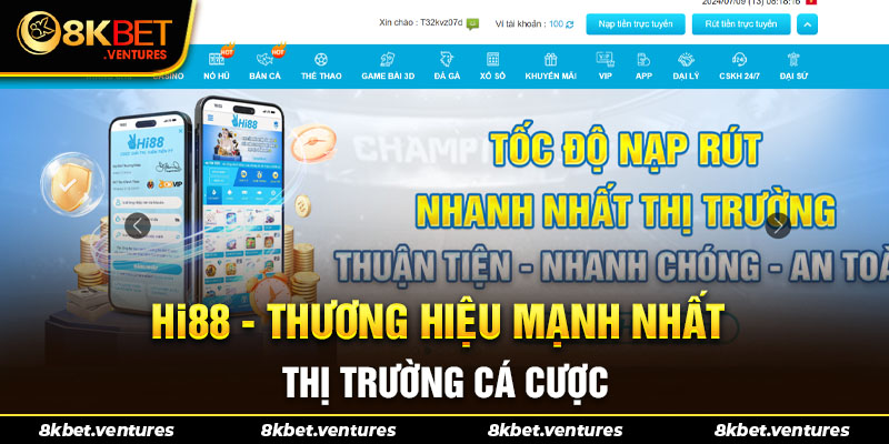 Hi88 - thiên đường mạnh nhất thị trường cá cược 