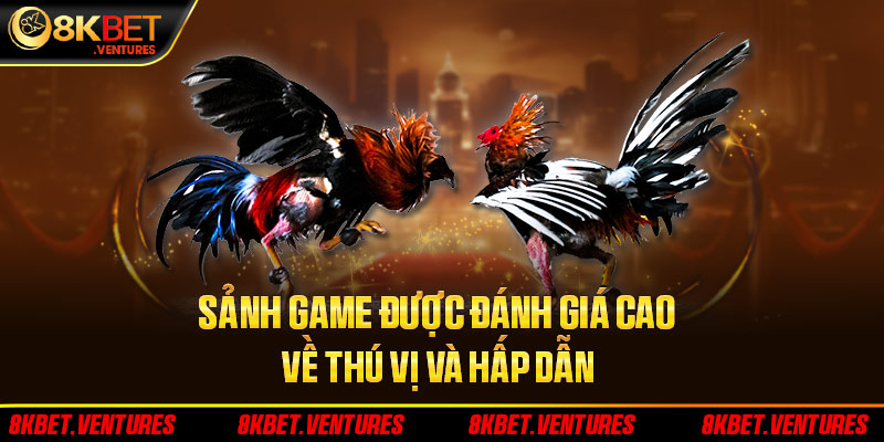 Sảnh game được đánh giá cao về sự thú vị và hấp dẫn